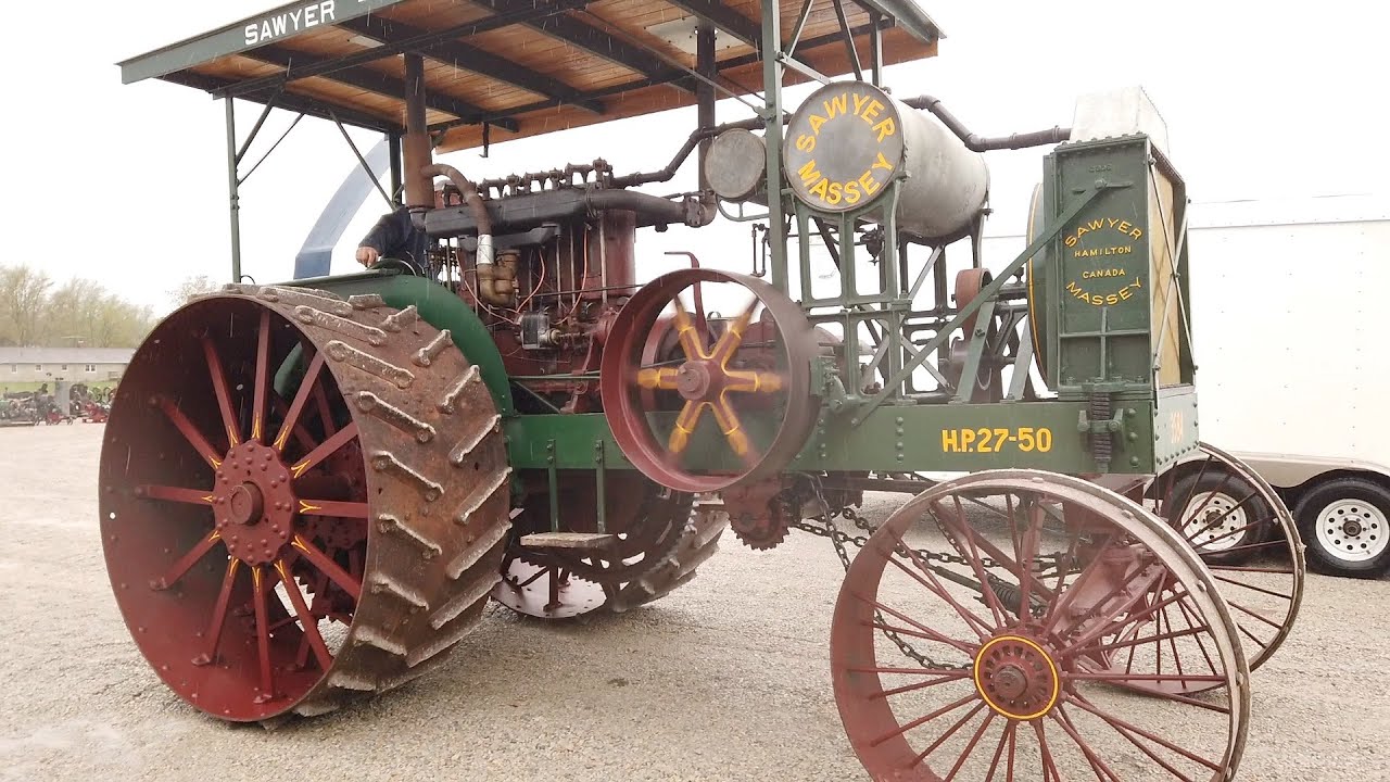 Best "ORIGINAL" & RARE Antique Tractor - The Sawyer Massey 27-50 - Selling On 2021 Pre-30 Auction