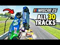 I Drove Into Oncoming Traffic At ALL 30 Tracks In NASCAR '25