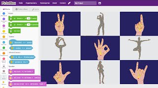 16. Учим компьютер распознавать язык жестов в Pictoblox