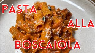 The Best Pasta you never heard of! Pasta alla Boscaiola