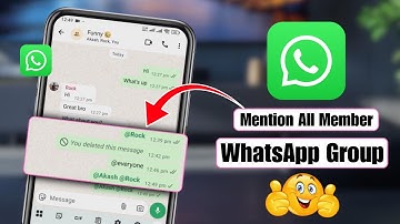 How to Mention All Member in WhatsApp Group