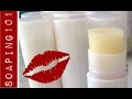 Kissable Lip Balm {free recipe + step by step instructions}