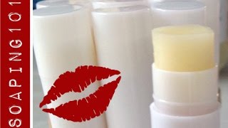 Kissable Lip Balm {free recipe + step by step instructions} | Soaping101