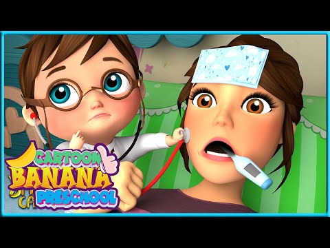 Я Не Боюсь Принимать Лекарство | Панда Кики | Новый Эпизод Про Привычки | Banana Cartoon Preschool