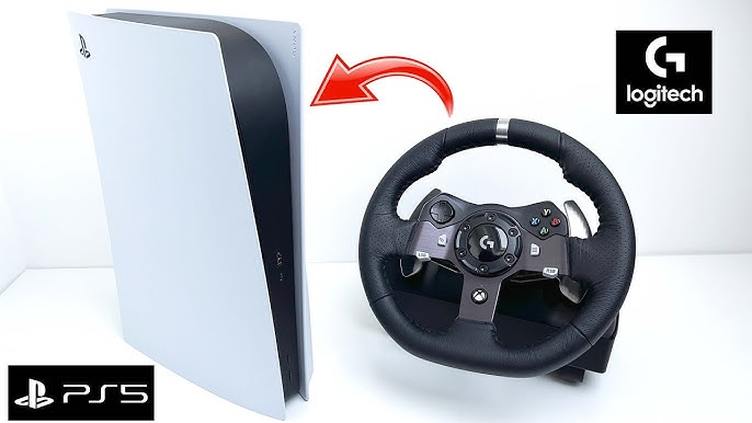 Logitech Driving Force GT steering wheel on PS4 and PS5 with Brook PS3 to  PS4 Super Converter Setup 