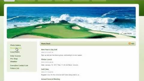 Create Draw from a Tee Sheet Sign Up - Golf Group Manager Video Tutorial Series