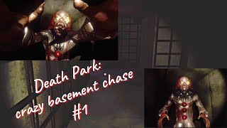 Death Park: Scary Clown Horror - walkthrough gameplay - crazy basement chase #1