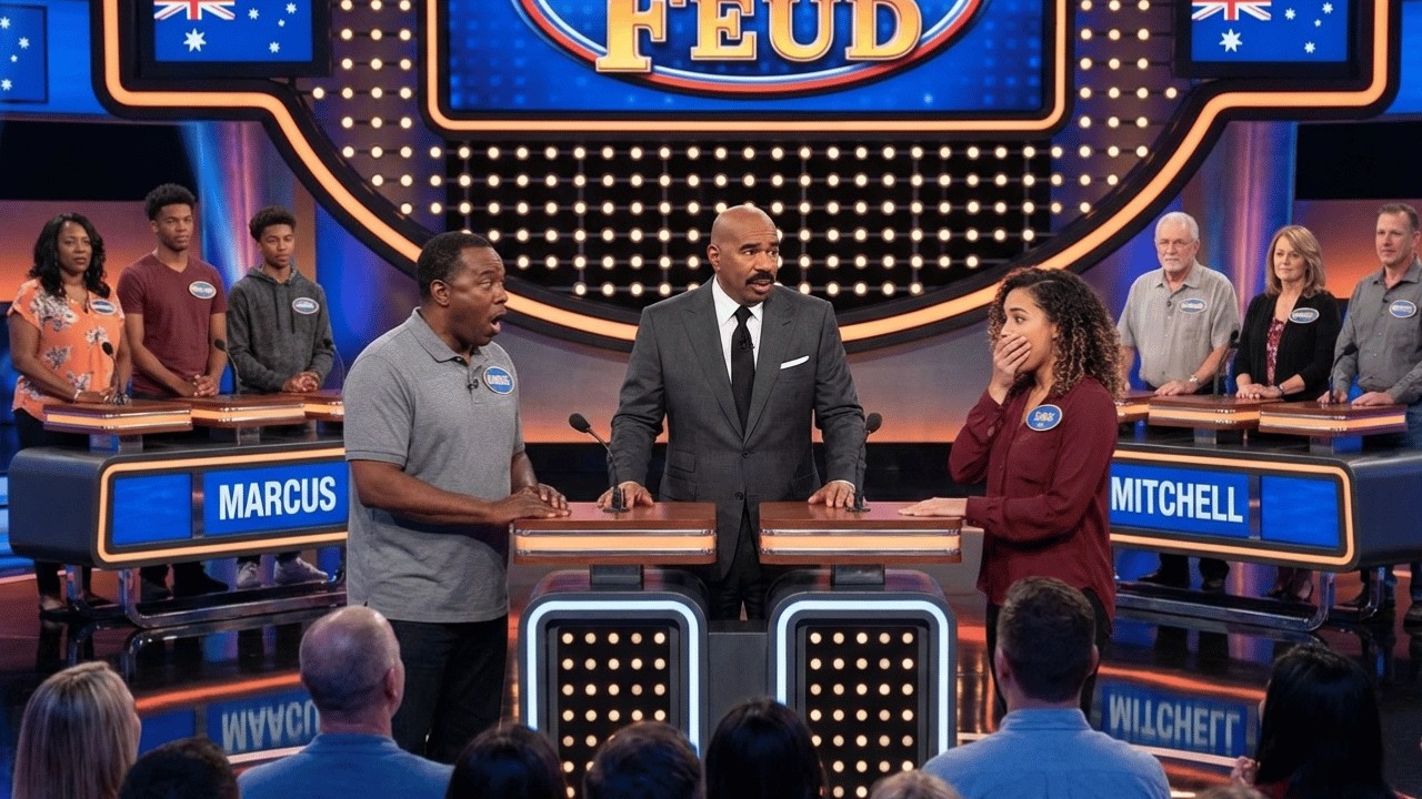 Man Realizes His Long-Lost DAUGHTER Is Playing on Opposing Team—Steve Harvey Made Them Take DNA Test