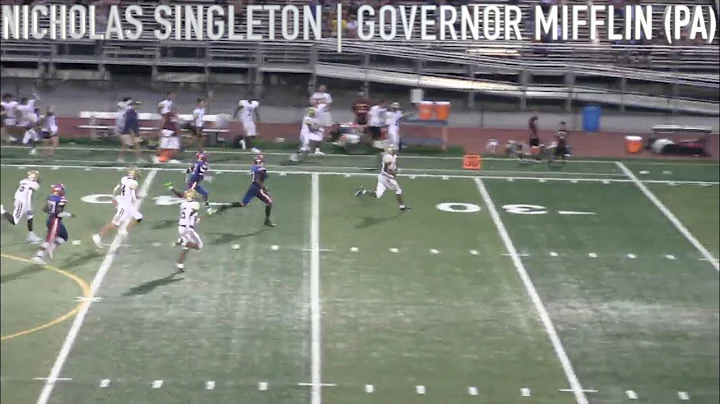 Penn State commit Nicholas Singleton - 2021 Highli...