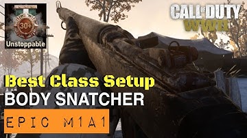 Epic M1A1 Carbine Best Class Setup - Unstoppable Gameplay - Call of Duty WW2