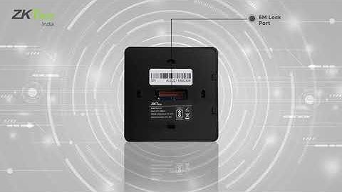 Biometric Fingerprint Access Control System Overview- X7