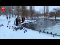 Прогулка по заснеженному городу  Зима Краснодар 2021. Winter Krasnodar 2021