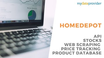 HomeDepot: Product Database, Web Scraping, API, Price Monitoring, Stocks