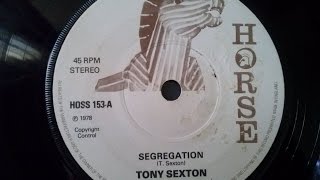 Tony Sexton - Segregation + Super Star - Segregation (Version)