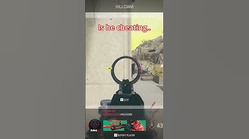 is he cheating #mw3 #cheating #cheat