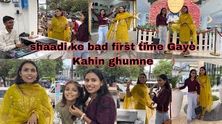 Shaadi Ke Bad First Time Gaye Kahin Ghumne #pratibhagudiyavlog