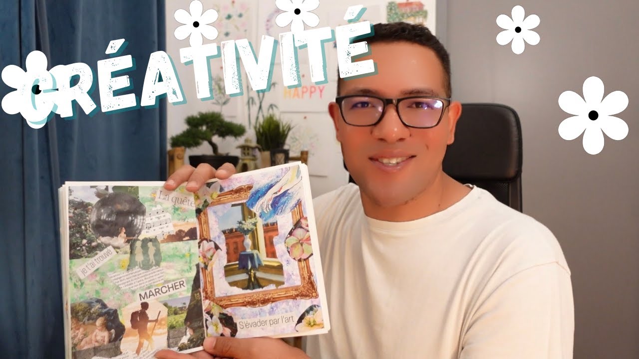ÊTRE CRÉATIF - ART JOURNAL 🤗🌸