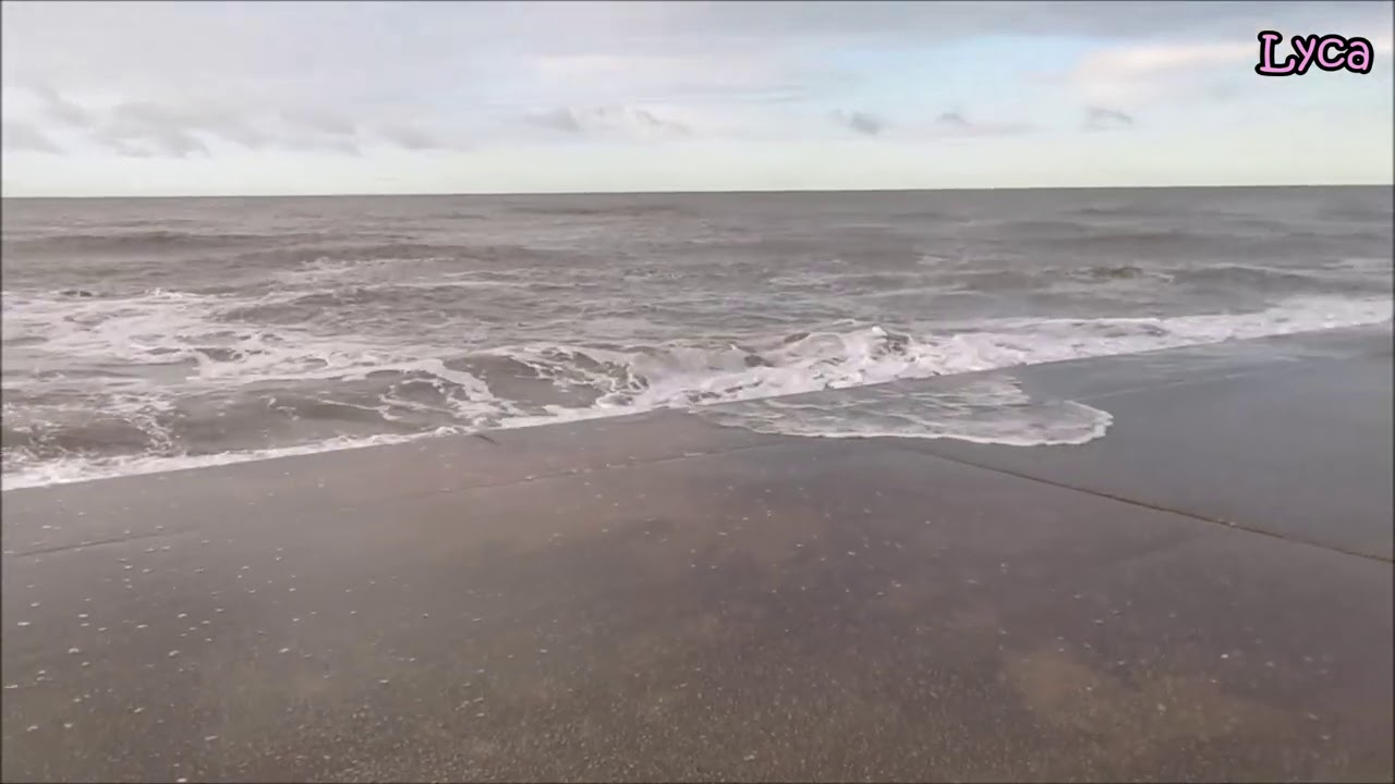 New year in tier 4 in Blackpool. Clear views and the beautiful sea at high tide.