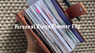 Personal Rings Planner Flip Through // Pink Planner Girl