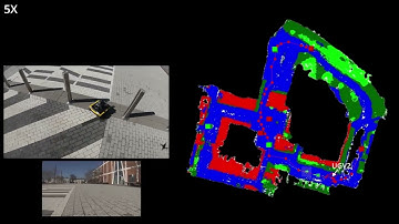 Stronger Together: Air-Ground Robotic Collaboration Using Semantics