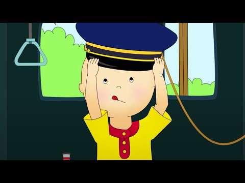 Caillou and the Train | Caillou Cartoon