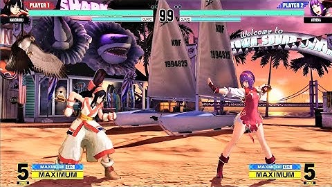 Insane Combos! Nakoruru vs Athena Asamiya (Hardest AI) - KOF XV