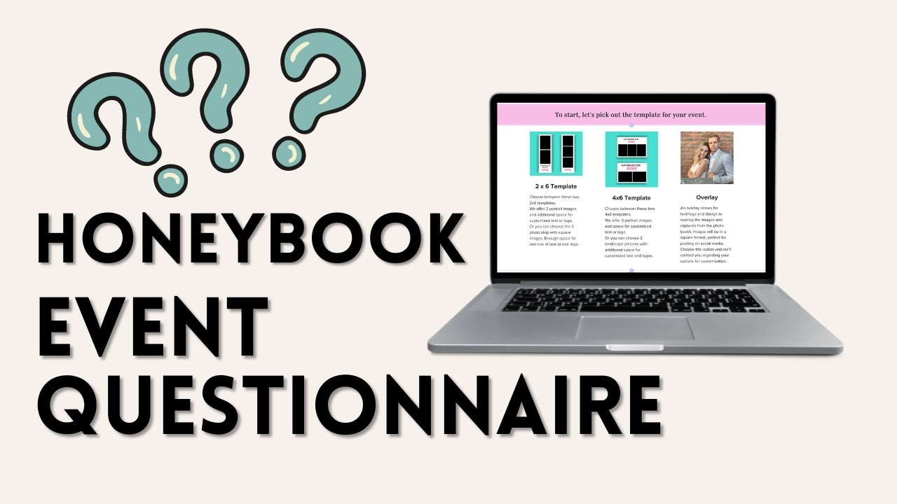 Photo Booth Event Questionnaire YouTube