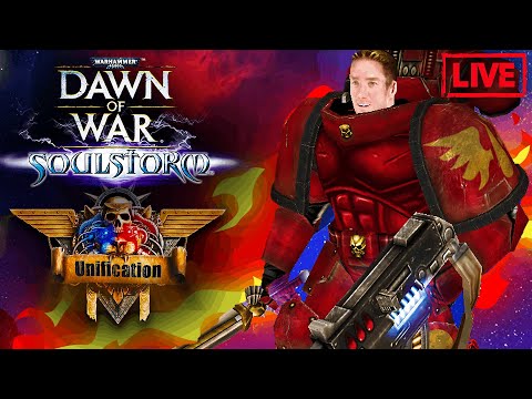 Видео: UNIFICATION MOD, Сражения за 300$: Warhammer 40000 Dawn of War Soulstorm