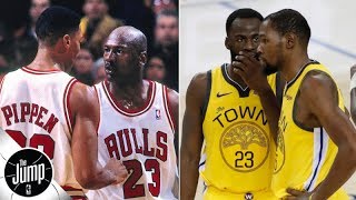 The 1990s Bulls overcame drama better than these Warriors - Scottie Pippen | The Jump