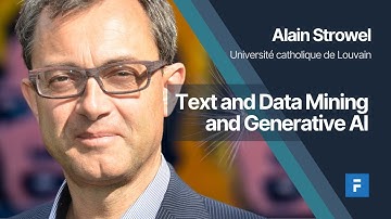 Text and Data Mining and Generative AI - Alain Strowel