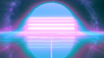 Synthwave animation outrun loop 1 - Creative Commons