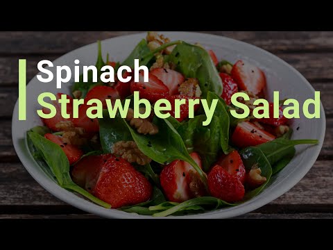 Spinach Strawberry Salad