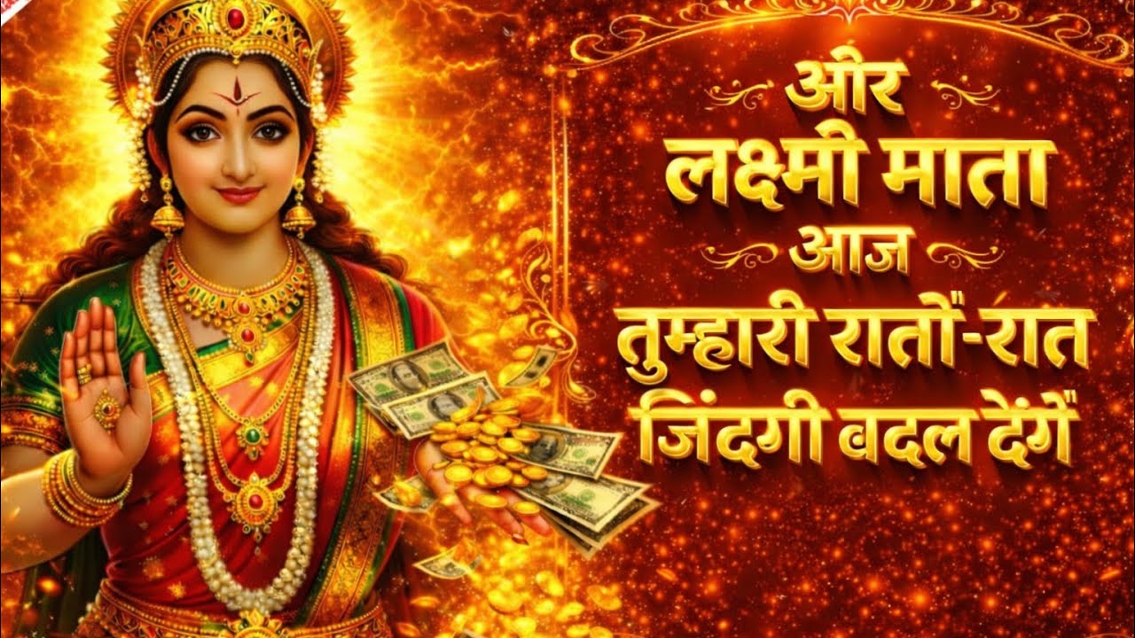 माता लक्ष्मी का यह संदेश सुन लो जिंदगी बदल जाएगी तुम्हारी 400000000 करोड रुपए तुम्हारे बैंक में