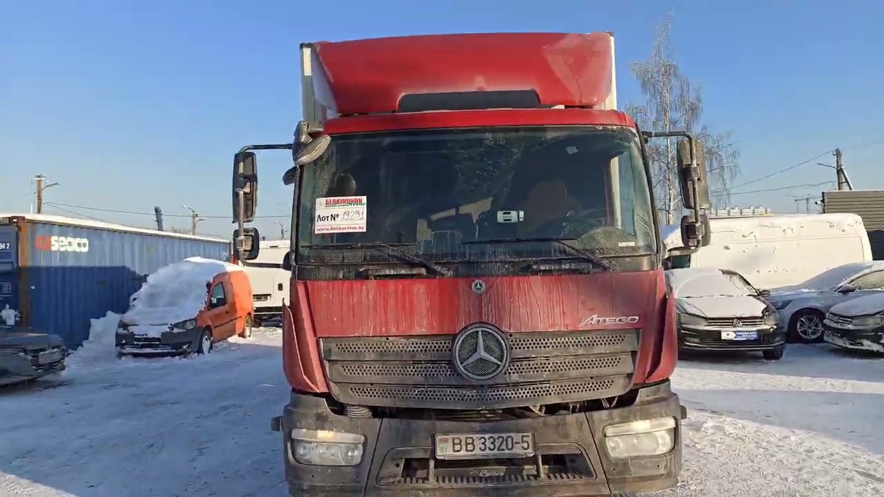Лот №19291 Mercedes-Benz Atego 1221L TCT4710MB 2019 выставлен на BelAuction.by