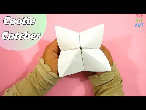 How To Make Cootie Catcher | Step by Step Tutorial