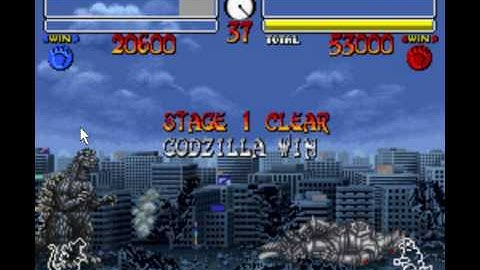 Glitch172 rages like godzilla in Godzilla Kaijuu Daikessen