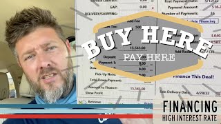 Buy Here Pay Here Financing | Learn How it Works From Someone that Paid Off the High % Rate Loan!!!