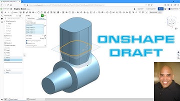 Onshape - Part Studio Tutorial | Draft Feature