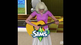 The Sims Evolution Playing Guitar shorts