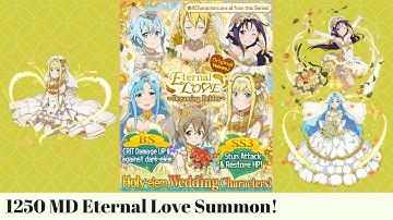 [SAO: Memory Defrag] 1250 MD Eternal Love Summon!