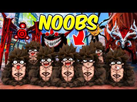 Can 8 NOOBS Defeat EVERY Boss In Hero X Hero?!