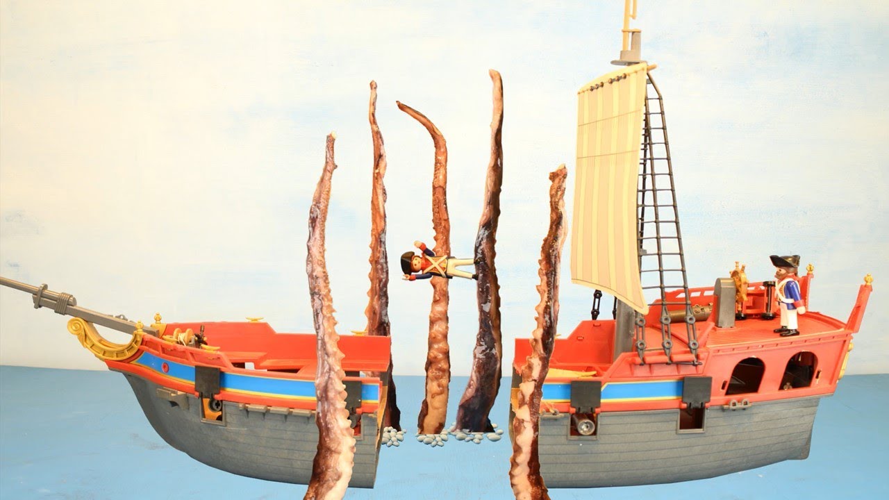 Playmobil Boat Attack - The Monster