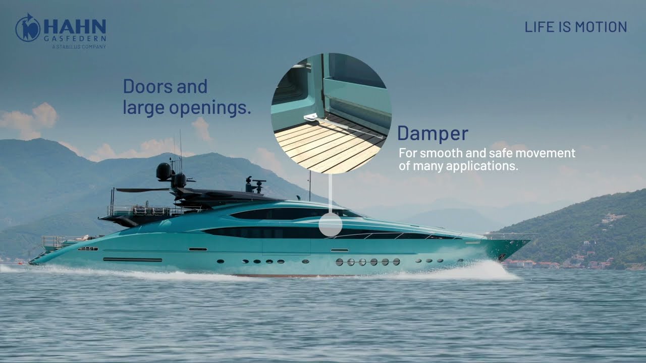 HAHN Gasfedern - Damper Marine