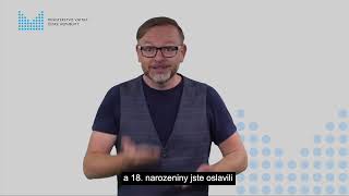 Informace pro neslyšící - voličem je (volby do Senátu 2022)