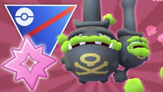 *FAIRY WIND* GALARIAN WEEZING IS SO SPAMMY IN THE GREAT LEAGUE! | Pokemon GO Battle League