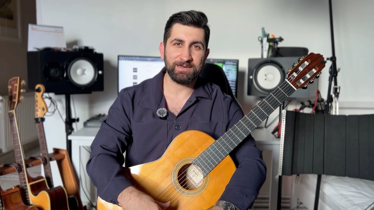 “Gitar Ders 5: Gitarda Boş Tel Notalarının Öğrenilmesi ve Uygulamalı Egzersiz Çalışmaları (12Etüd)