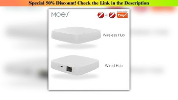 Review MOES Tuya Gateway Hub Smart Home Bridge Synthesis Link includ Bluetooth/Zigbee Gateway and M