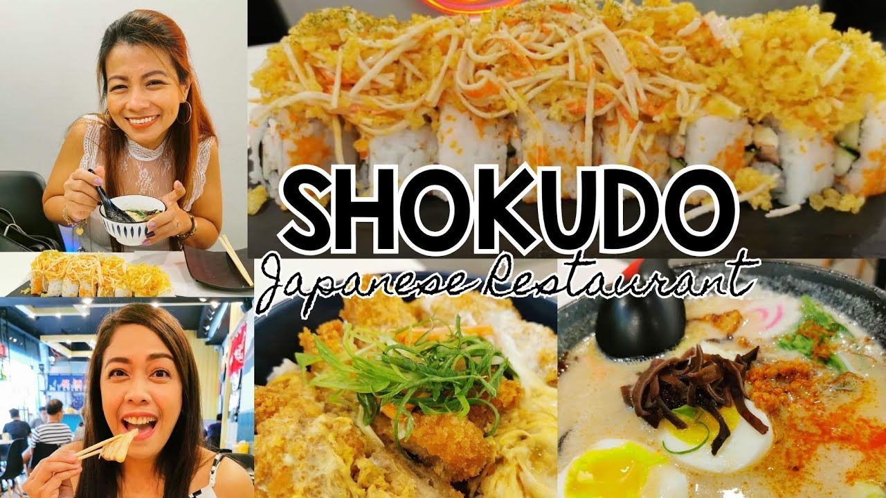 SHOKUDO Japanese Restaurant I Sulit na kainan sa QC