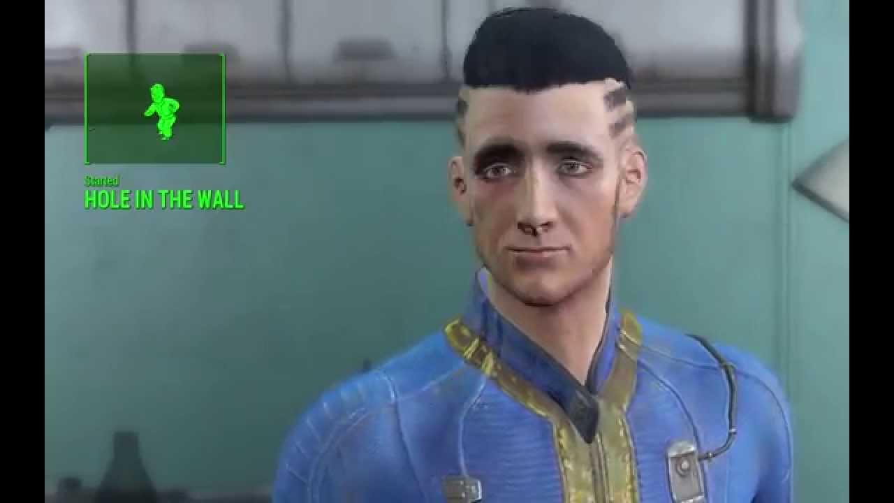 Fallout 4 Vault 81 HOLE IN THE WALL - YouTube