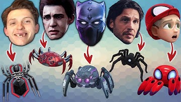 SPIDER-DRONES & SPIDER-BOTS! (Spider-Man